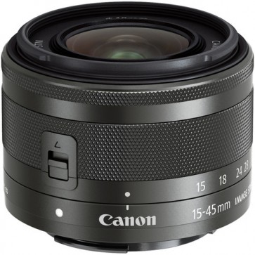 Canon EF-M 15-45mm f/3.5-6.3 IS STM Lens - Black