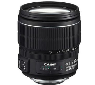 Canon EF-S 15-85mm f/3.5-5.6 IS USM Lens