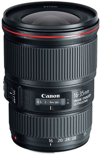 Canon EF 16-35mm f/4 L IS USM Lens