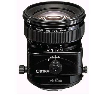canon tse 45mm