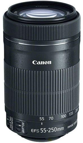 Canon EF-S 55-250mm f/4-5.6 IS STM Lens