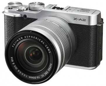 Fujifilm X-A2 Kit with XC 16-50mm OIS II Lens (Silver)