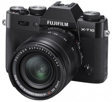 Fujifilm X-T10 Kit with 18-55mm Lens (Black)