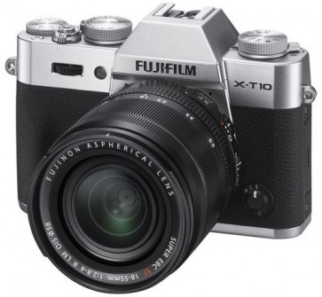 Fujifilm X-T10 Kit with 18-55mm Lens (Silver)