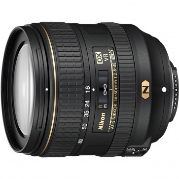 Nikon AF-S DX NIKKOR 16-80mm f/2.8-4E ED VR Lens