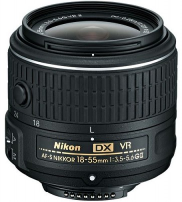 Nikon AF-S Nikkor 18-55mm f/3.5-5.6 G DX VR II Lens