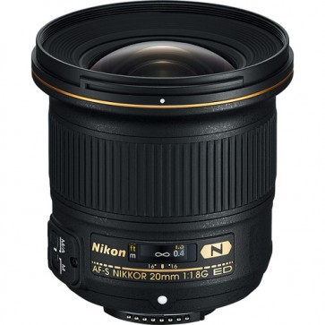 Nikon AF-S Nikkor 20mm f/1.8G ED Lens