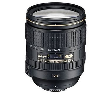 Nikon AF-S Nikkor 24-120mm f/4G ED VR Lens