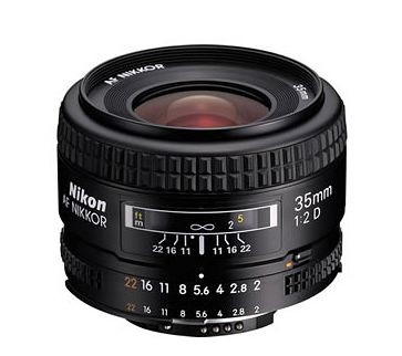 Nikon AF Nikkor 35mm f/2 D Lens