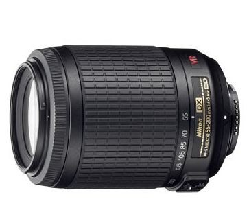 Nikon AF-S Nikkor 55-200mm f/4-5.6 G ED VR II DX Lens