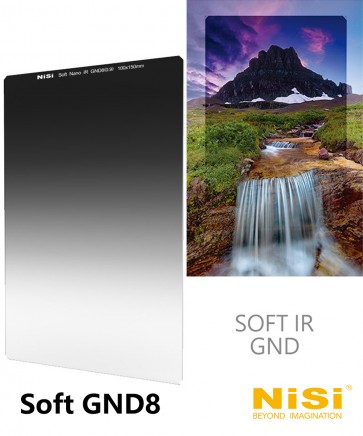 Nisi Nano IR 100x150mm Soft GND8 / 0.9 / 3-Stops Glass Filter