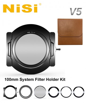 Nisi V5 100mm Filter Holder with Adapter Rings & Integrated CPL