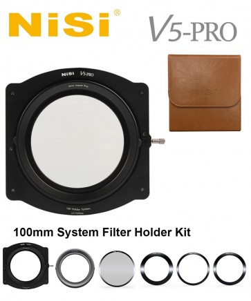 Nisi V5 Pro 100mm Filter Holder with Adapter Rings & Integrated CPL
