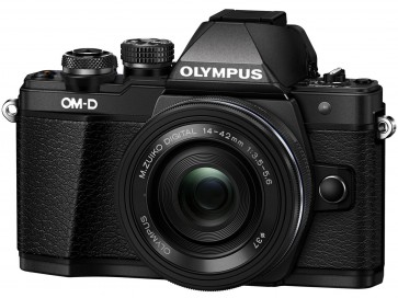 Olympus OM-D E-M10 Mark II with 14-42mm EZ Lens (Black)