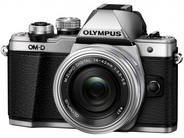 Olympus OM-D E-M10 Mark II with 14-42mm EZ Lens (Silver)