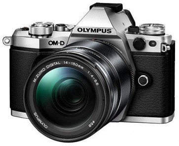 Olympus OM-D E-M5 Mark II with 14-150mm Lens (Silver)