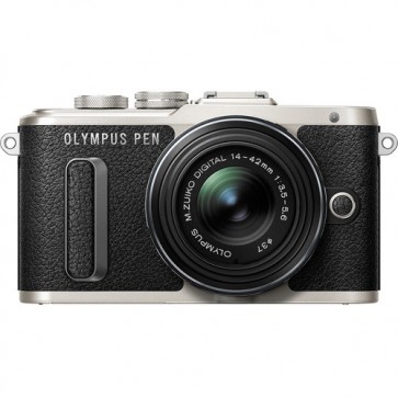 Olympus PEN E-PL8 with 14-42mm Lens (Black)