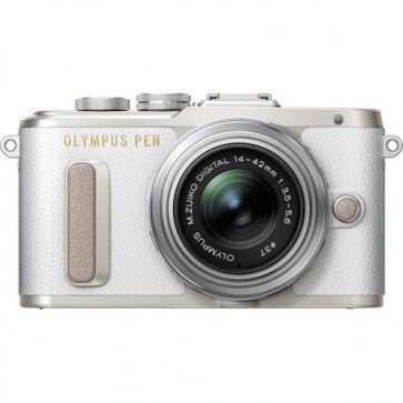 Olympus PEN E-PL8 with 14-42mm Lens (White)