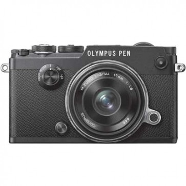 Olympus PEN-F & 17mm f/1.8 Lens (Black)