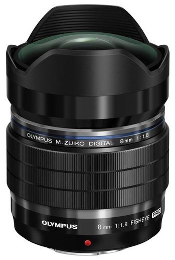 Olympus M.Zuiko Digital ED 8mm f/1.8 Fisheye PRO Lens