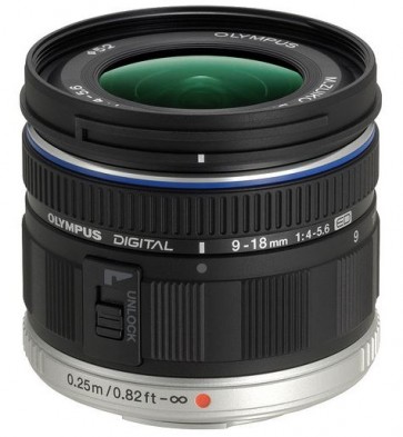 Olympus M.Zuiko Digital ED 9-18mm f/4.0-5.6 Lens (Micro Four Thirds)