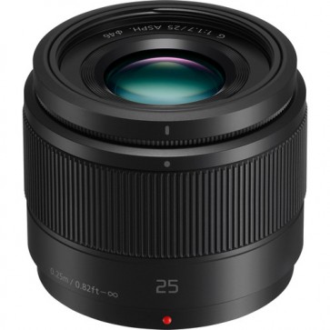 Panasonic LUMIX G 25mm f/1.7 Asph. Lens (Black)