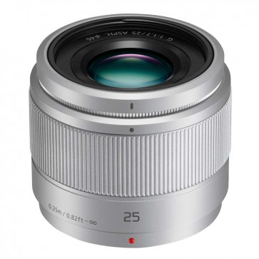 Panasonic LUMIX G 25mm f/1.7 Asph. Lens (Silver)