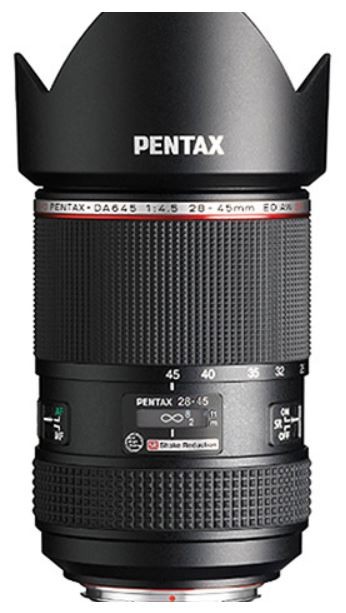 Pentax HD DA 645 28-45mm f/4.5 ED AW SR Lens