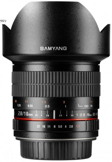 Samyang 10mm f/2.8 ED AS NCS CS Lens for Sony A-Mount