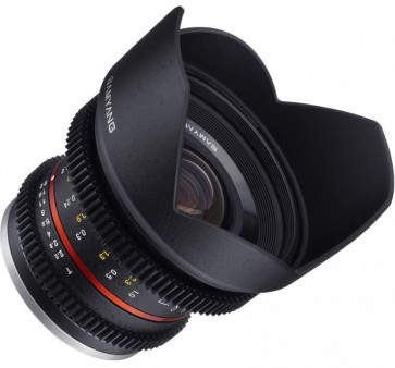 Samyang 12mm T2.2 NCS CS VDSLR Lens for Sony E-Mount