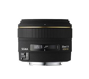 Sigma 30mm f/1.4 EX DC HSM Lens for Nikon