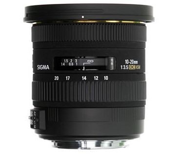 Sigma 10-20mm f/3.5 EX DC HSM Lens for Pentax