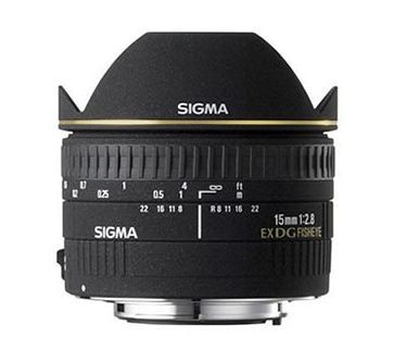 Sigma 15mm f/2.8 EX DG Diagonal Fisheye Lens for Canon