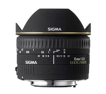 Sigma 15mm f/2.8 EX DG Diagonal Fisheye Lens for Nikon