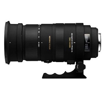 Sigma 50-500mm f/4.5-6.3 DG APO OS HSM Lens for Sony/Minolta