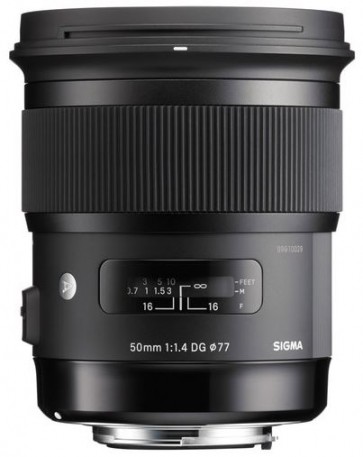 Sigma 50mm f/1.4 DG HSM "Art" Lens for Canon