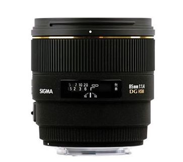 Sigma 85mm f/1.4 EX DG HSM Lens for Canon