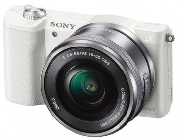 Sony a5100 (Alpha 5100) with 16-50mm Lens (White)