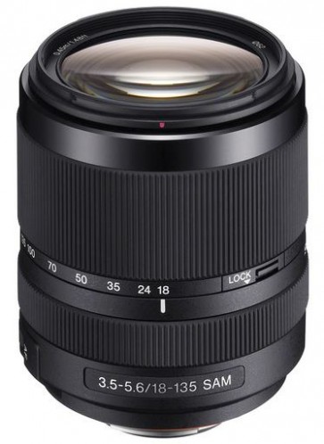 Sony 18-135mm f/3.5-5.6 DT SAM Lens