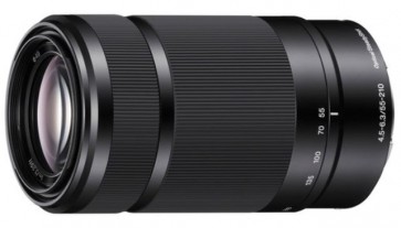 Sony 55-210mm f/4.5-6.3 OSS Lens - Black