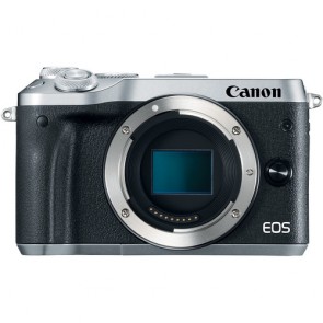 Canon EOS M6 Camera Body (Silver)