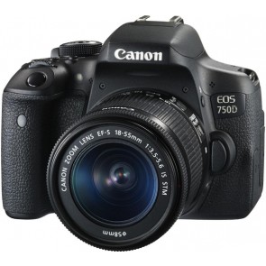 Canon EOS 750D Kit with 18-55mm IS STM Lens