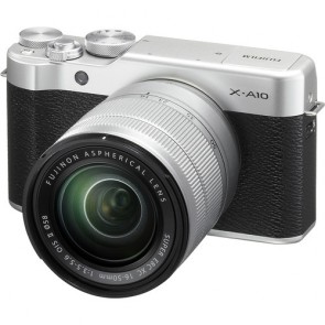 Fujifilm X-A10 Kit with 16-50mm Lens (Silver)