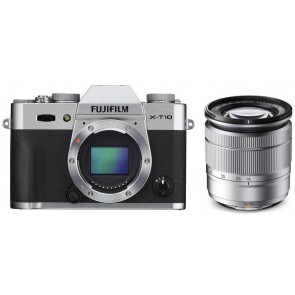 Fujifilm X-T10 Kit with 16-50mm Lens (Silver)