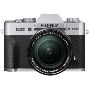 Fujifilm X-T20 Kit with 18-55mm Lens (Silver)