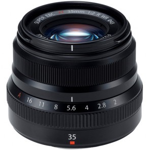 Fujifilm XF 35mm f/2 R WR Fujinon Lens (Black)