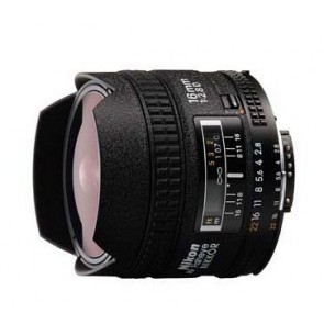 Nikon AF Nikkor 16mm f/2.8 D Fisheye Lens