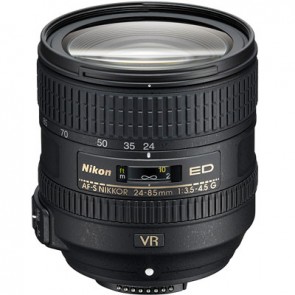 Nikon AF-S Nikkor 24-85mm f/3.5-4.5G ED VR Lens
