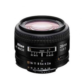 Nikon AF Nikkor 28mm f/2.8 D Lens