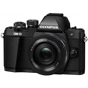 Olympus OM-D E-M10 Mark II with 14-42mm EZ Lens (Black)